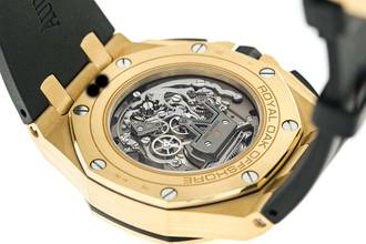 Thumbnail von Audemars Piguet Royal Oak Offshore Tourbillon Chronograph 44 – 26407BA – like NEW – 2017 Full Set