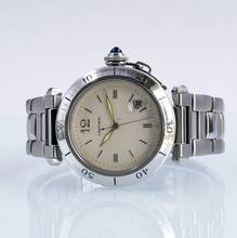 Thumbnail von Cartier Pasha Classic Date 38MM Ivory waffle dial Automatic