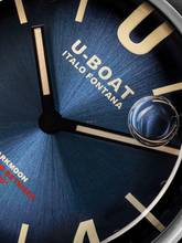 Thumbnail von U-Boat 8704/E Darkmoon Blue SS Soleil Herrenuhr 44mm 5ATM