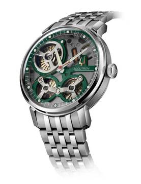  Bulova Accutron 2ES6A006 Herrenuhr Accutron Spaceview 44mm 5ATM  
