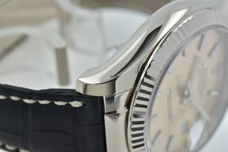 Thumbnail von Rolex Datejust 36 Oyster Perpetual Datejust 18k White Gold 116139 Rolex Service 2023