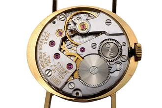 Thumbnail von Rolex Cellini Lady 18K (0,750) Gold Handaufzug Damenuhr Ref. 4081