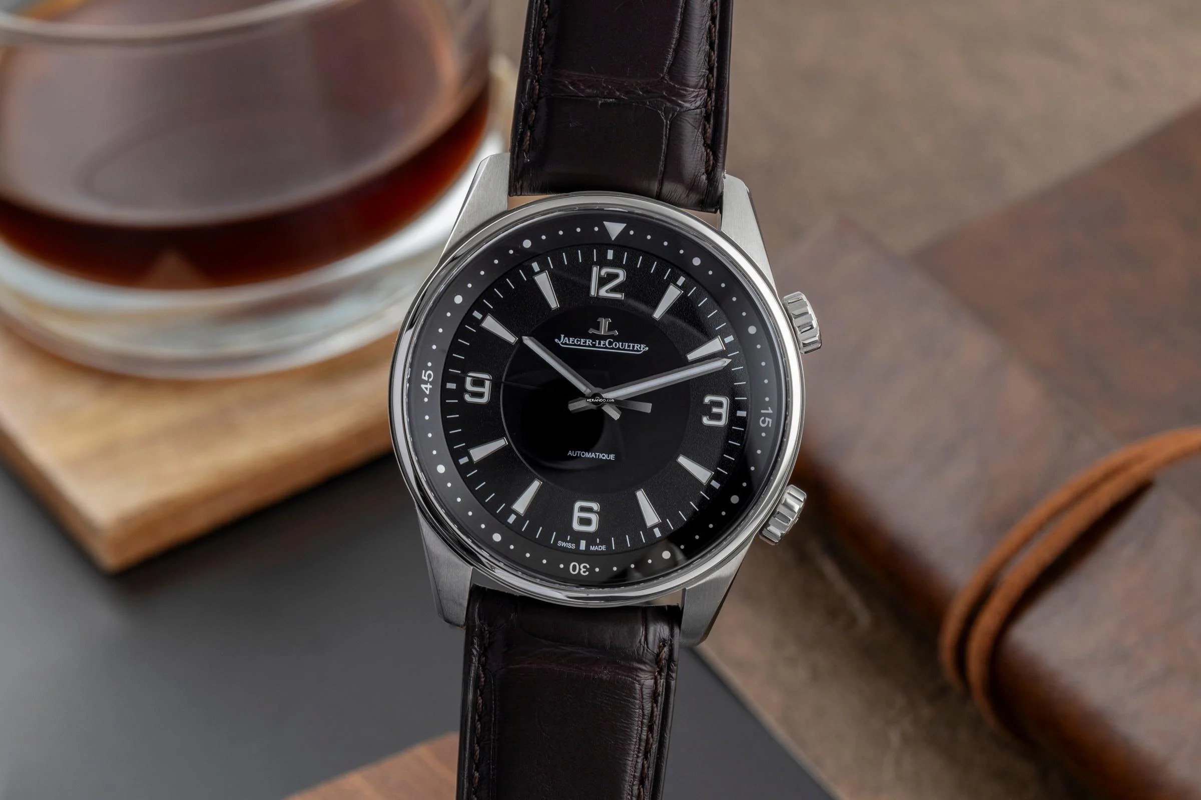 Jaeger-LeCoultre Polaris Automatik Stahl Herren Ref. Q9008471 841.8.37.S Papiere