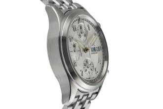 Thumbnail von IWC Fliegeruhr Spitfire Chronograph Fliegerchronograph Spitfire Day-Date Stahl Automatik Herren Ref IW370628 B&P