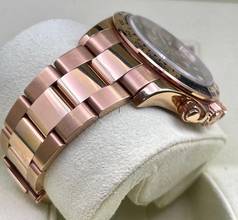 Thumbnail von Rolex Daytona Black Dial Rosegold 18Kt. with Box & Papers in Mint condition UNPOLISHED Full set Full links