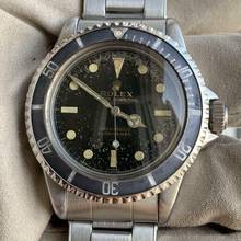 Thumbnail von Rolex Submariner (No Date) 5512 Eagle Beak Underline galvanic gilt radium dial 1961