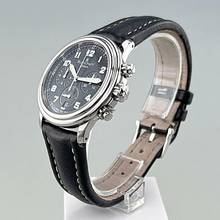 Thumbnail von Blancpain Léman Fly-Back Chronograph Automatik Lederband ZB Schwarz Erstbesitz deutsche Auslief. inkl. Originalpapiere Erstkaufrechnung Serviceunterlagen