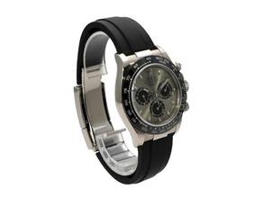 Thumbnail von Rolex Daytona Weißgold / Oysterflex Ref. 116519LN Grau