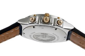 Thumbnail von Breitling Chronomat Chronograph Stahl / vergoldet Automatik Ref. B13050 Papiere