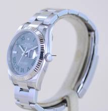 Thumbnail von Rolex Datejust 36 126234 wimbledon roman dial Oysterband Stahl Weißgold 2021 ungetragen