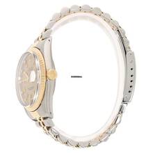 Thumbnail von Rolex Datejust 36 Herrenarmbanduhr Datejust Automatik 16013 Houndstooth Dial aus Stahl / Gold Fullset