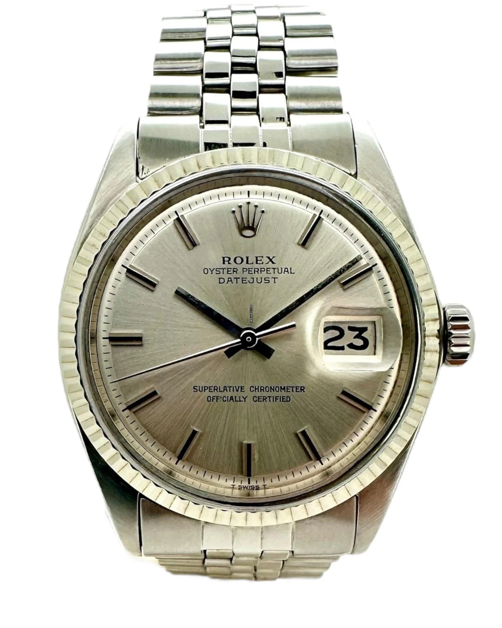 Rolex Datejust 36 mm Jahr 1970 Referenz 1601