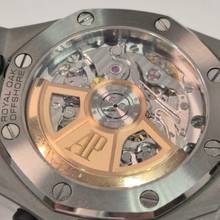 Thumbnail von Audemars Piguet Royal Oak Offshore Flyback Militaire Green Titanium 42mm Automático Completo