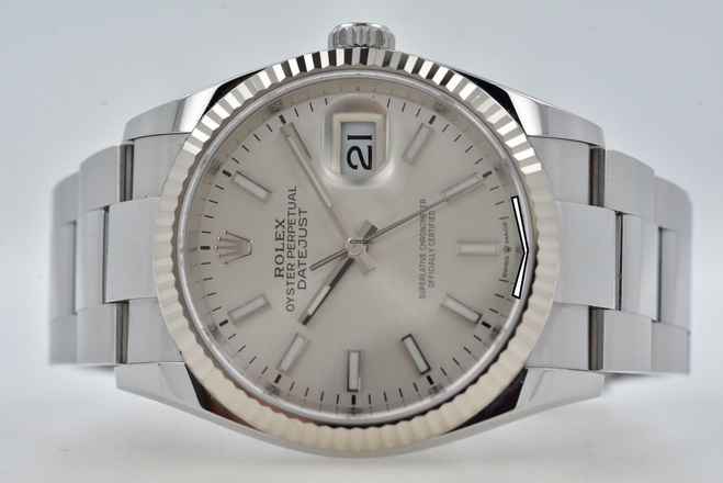 Rolex Datejust 36 Oyster Perpetual Datejust 126234 LC100 Silver Dial  