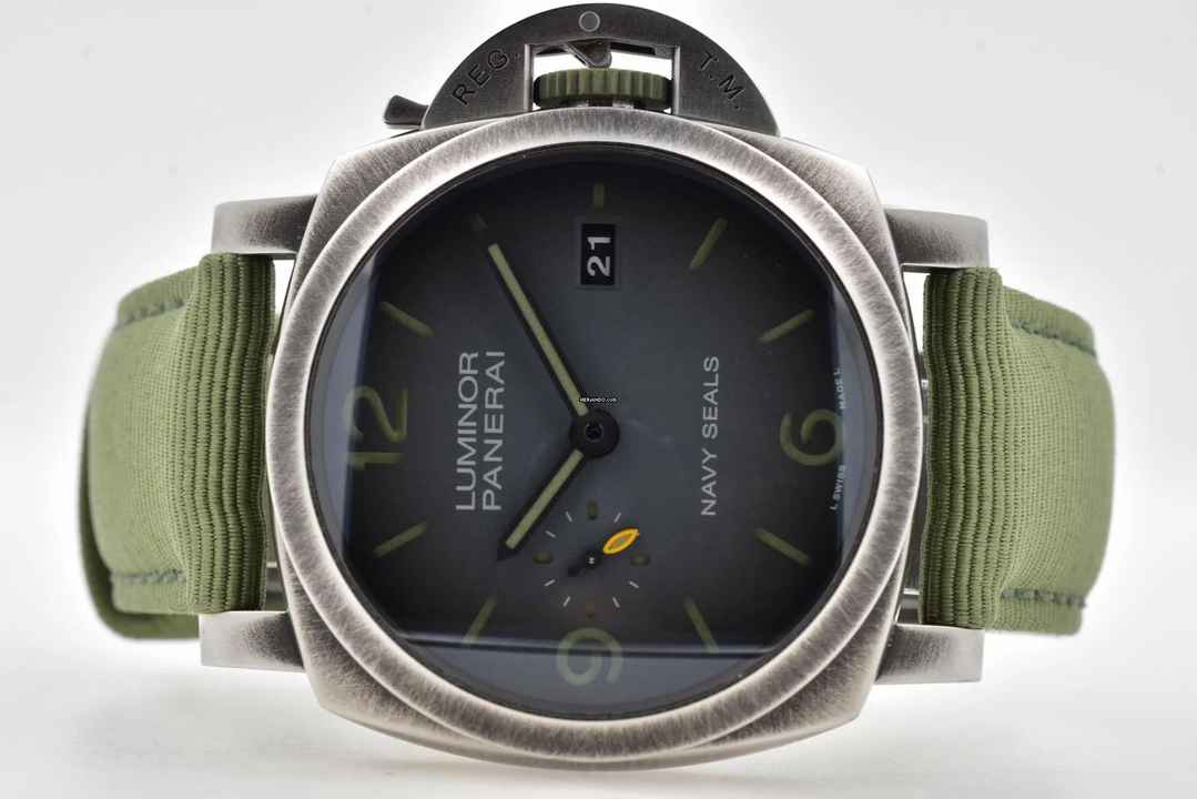  Panerai Luminor Marina Navy Seals PAM01412 PAM 1412  