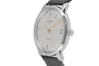 Thumbnail von Glashütte Original Sixties Stahl Automatik Ref.1-39-52-01-02-04 B&P 2020