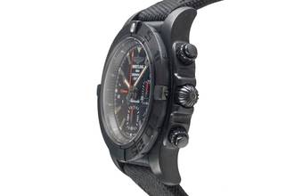 Thumbnail von Breitling Chronomat 44 Blacksteel Chronograph Automatik Stahl Ref. MB0111C3/BE35 B&P 2016