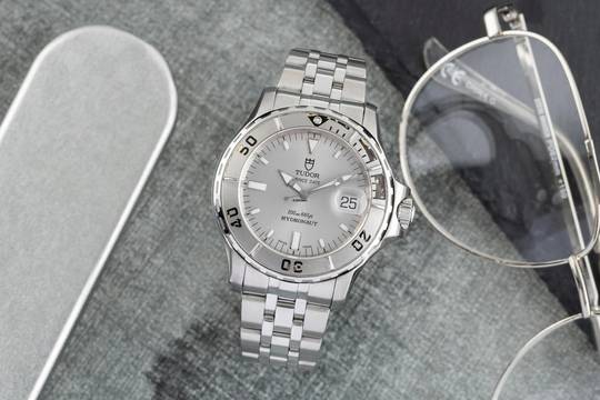  Tudor Hydronaut Prince Date Hydronaut Automatik Stahl Herrenuhr Ref. 89190P  