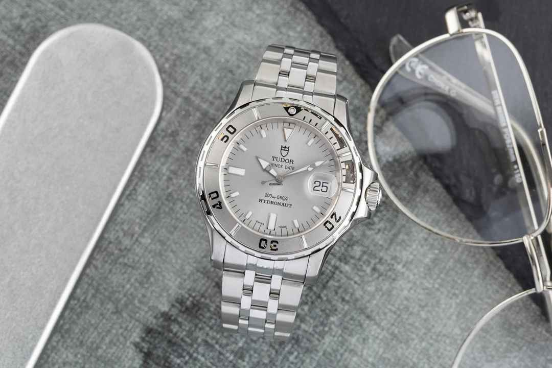  Tudor Hydronaut Prince Date Hydronaut Automatik Stahl Herrenuhr Ref. 89190P  