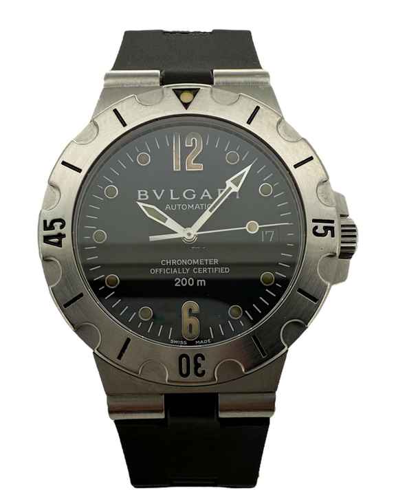  Bulgari Diagono Scuba Automatik Ref.: SD 38 S  