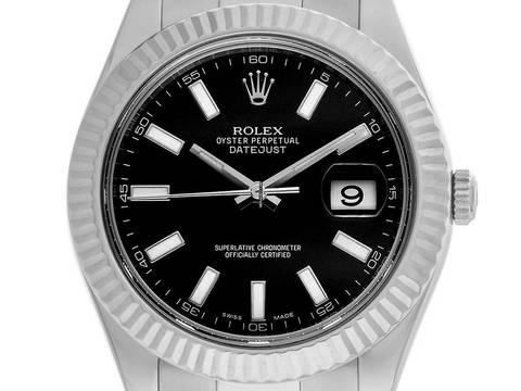  Rolex Datejust II Ref.116334 2014 Full Set wie Neu Vintage  