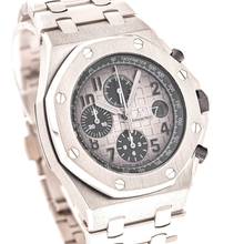 Thumbnail von Audemars Piguet Royal Oak Offshore Chronograph Platin 42 – 26470PT.OO.1000PT.01 – like NEW – 2017 Full Set