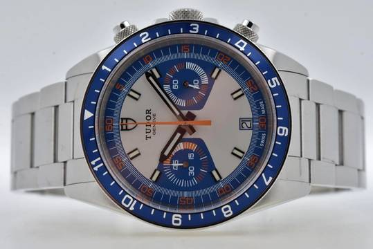  Tudor Heritage Chrono Blue Carlo Chronograph Automatik 70330B  