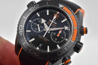 Thumbnail von Omega Seamaster Planet Ocean Chronograph Deep Black 21592465101001