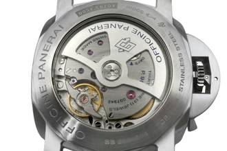 Thumbnail von Panerai Luminor GMT Automatic Stahl Herrenuhr Ref. PAM01033 Box & Papiere 2022