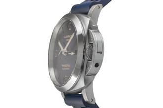 Thumbnail von Panerai Luminor GMT Automatic Stahl Herrenuhr Ref. PAM01033 Box & Papiere 2022