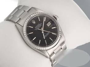 Thumbnail von Rolex Datejust 36mm 1603 Edelstahl Automatik Herren Damen Stahl Stainless Steel Oyster-band Chronometer Black Dial