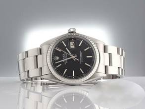 Thumbnail von Rolex Datejust 36mm 1603 Edelstahl Automatik Herren Damen Stahl Stainless Steel Oyster-band Chronometer Black Dial