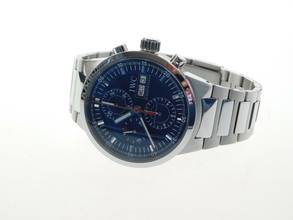 Thumbnail von IWC GST Chronograph 43 mm mit original Papieren Blaues Blatt