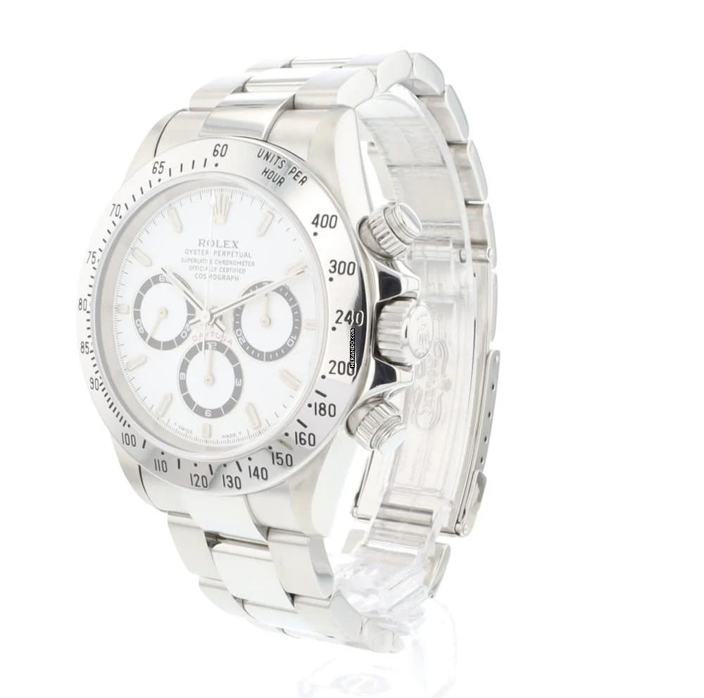 Rolex Daytona Steel White Dial