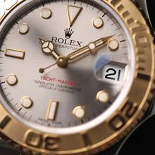 Thumbnail von Rolex Yacht-Master 35 Midsize Steel Gold Silver Dial