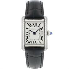 Thumbnail von Cartier Tank Must Small Factory Set Diamond