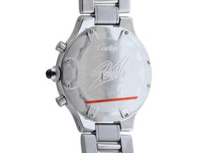 Thumbnail von Cartier 21 Chronoscaph Quarz Chronograph Ref.W10172T2 2006 Full Set sehr gut Vintage