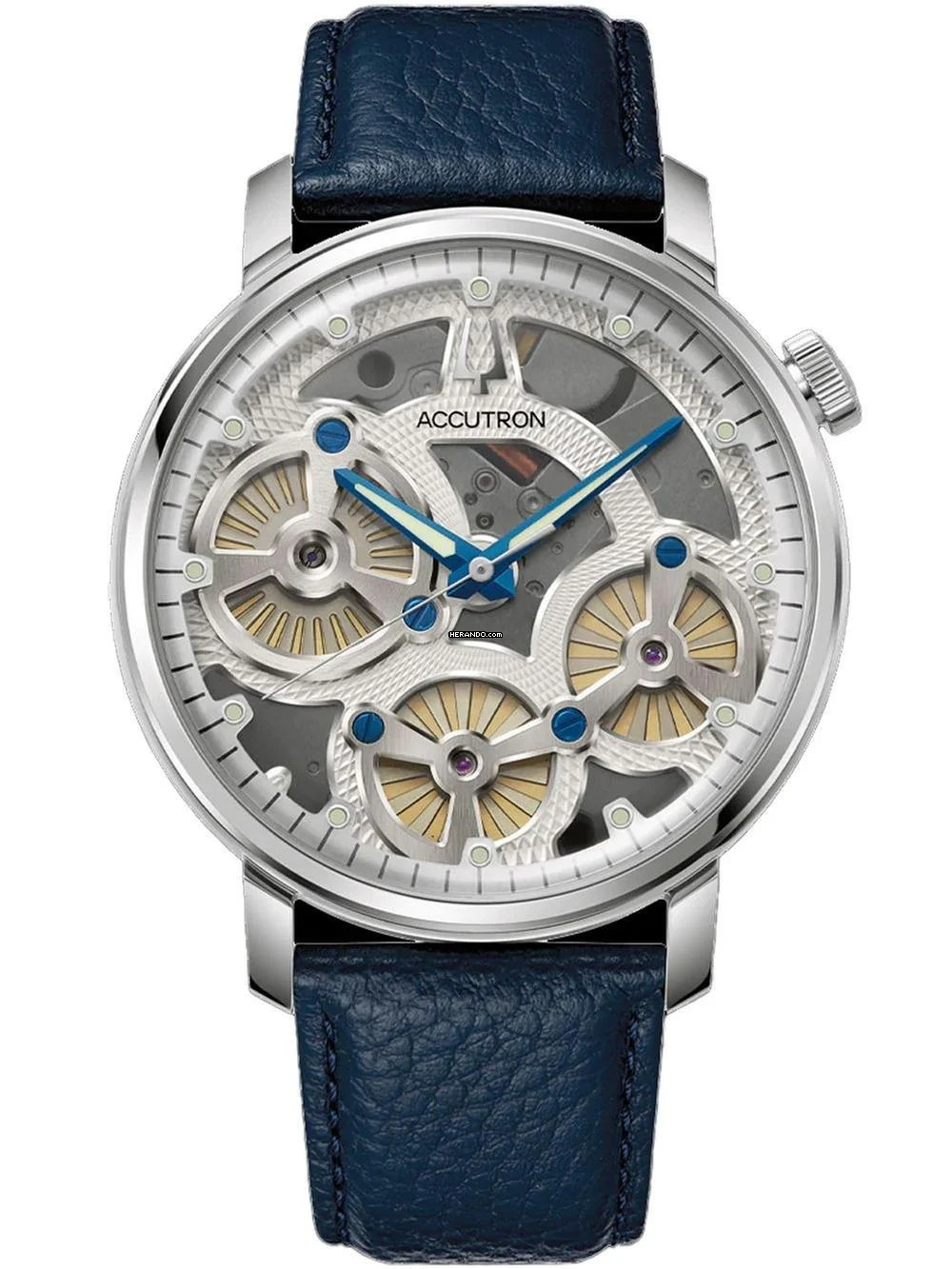 Bulova Accutron 26A209A AccutronSpaceview Evolution Herrenuhr 44mm 5ATM