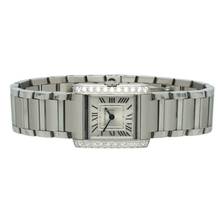 Thumbnail von Cartier Tank Française NEW W4TA0020 Factory set Diamonds