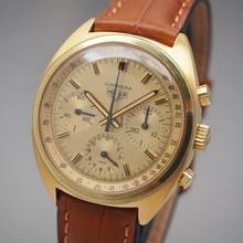 Thumbnail von Heuer Carrera Chronograph Goldplated 73655 Fresh serviced 21.11.2025