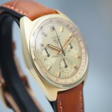 Thumbnail von Heuer Carrera Chronograph Goldplated 73655 Fresh serviced 21.11.2025