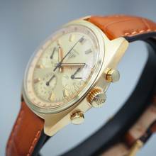 Thumbnail von Heuer Carrera Chronograph Goldplated 73655 Fresh serviced 21.11.2025