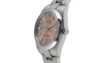 Thumbnail von Rolex Oyster Perpetual 34 Automatik Edelstahl Damenuhr Ref. 124200 B&P 2021