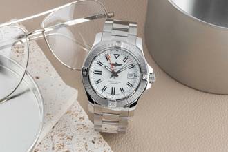 Thumbnail von Breitling Avenger GMT Stahl Automatik Herrenuhr A32397101A1A1 B&P