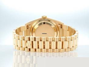 Thumbnail von Rolex Day-Date 36 36mm 18238 1991 Diamanten Gelbgold 750 Automatik 18kt Yellow Gold President-band Chronometer Oyster