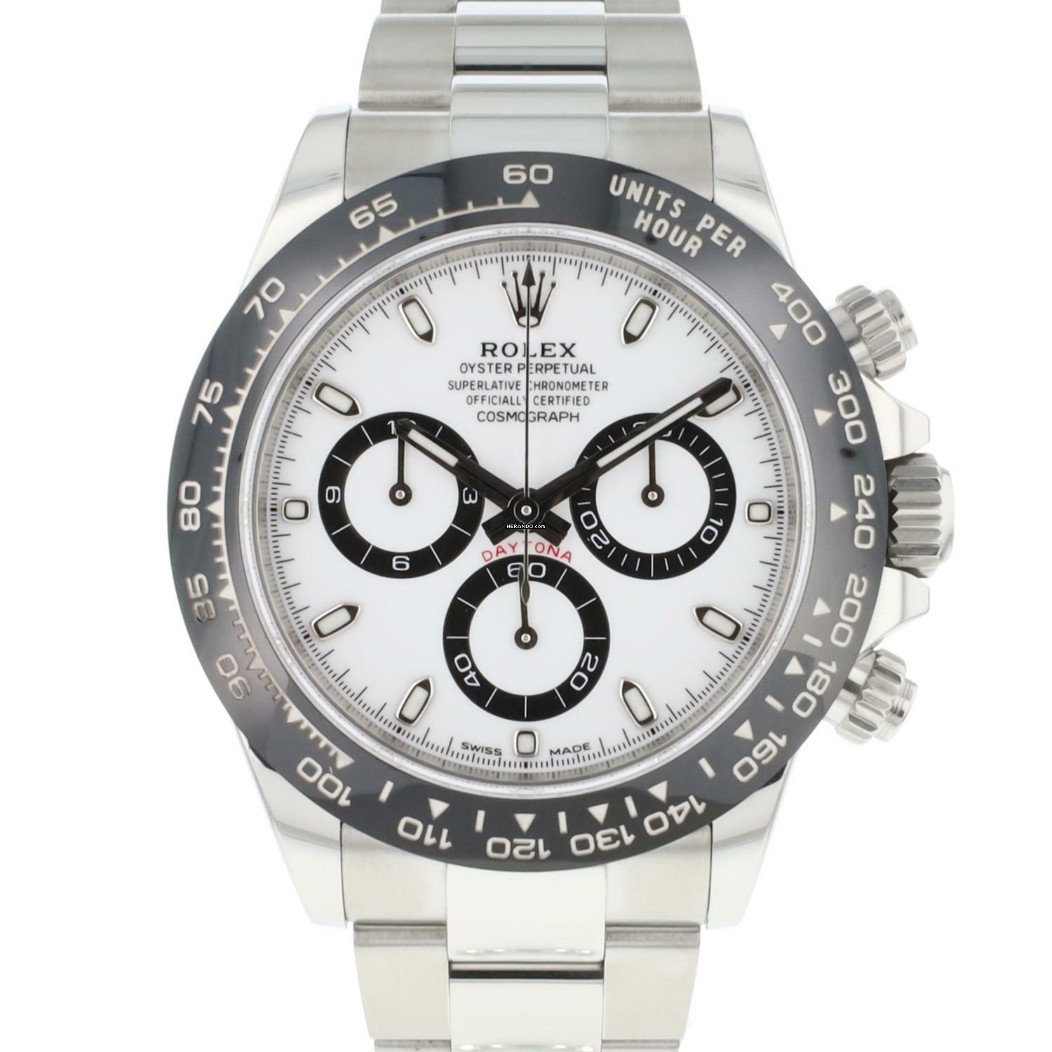 Rolex Daytona White Ceramic 116500LN  