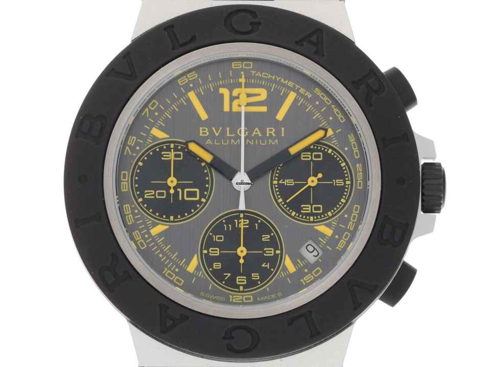  Bulgari Aluminium Ref.103893 2025 Full Set Ungetragen  