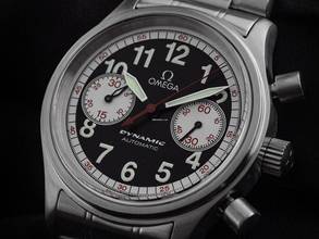 Thumbnail von Omega Dynamic Giro di Sicilia Targa Florio Ref.52915107 1998 Full Set sehr gut Vintage