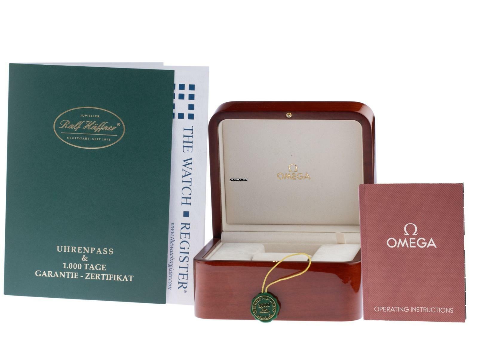 Omega Speedmaster Reduced Ref.175.0042 1999 Box&Beschreibung sehr gut Vintage