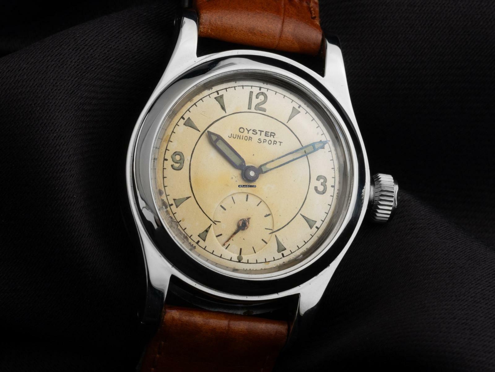 Rolex Oyster Junior Sport Ref.3136 1941 original Box sehr gut Vintage